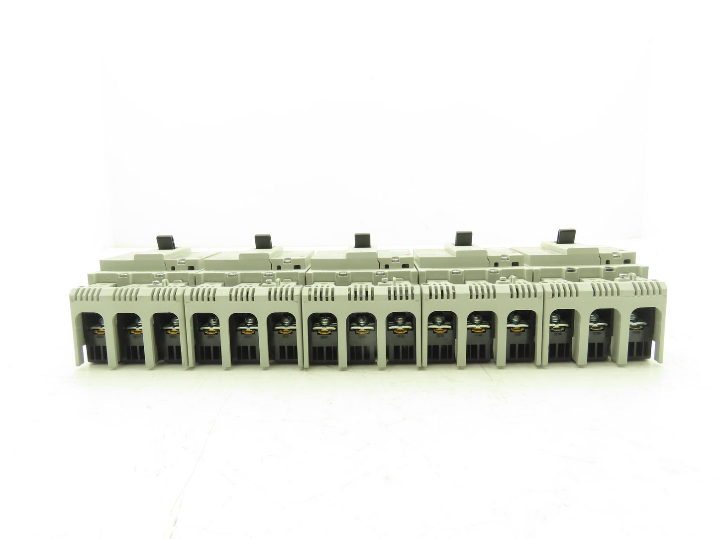 Fuji BW50RAGU3P015 3-Pole Auto Circuit Breaker 15A 500V 3Ph Molded Case Lot of 5