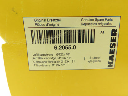 Kaeser 45 069 54 146 Air Compressor Filter 4-7/8" OD x 3" ID x 7" Long Lot of 2