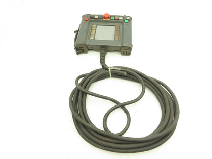 Idec HG2R-SS62BH-MK1260 Robot Teach Pendant Display Unit With E-Stop & Cord