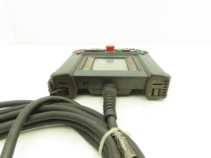 Idec HG2R-SS62BH-MK1260 Robot Teach Pendant Display Unit With E-Stop & Cord