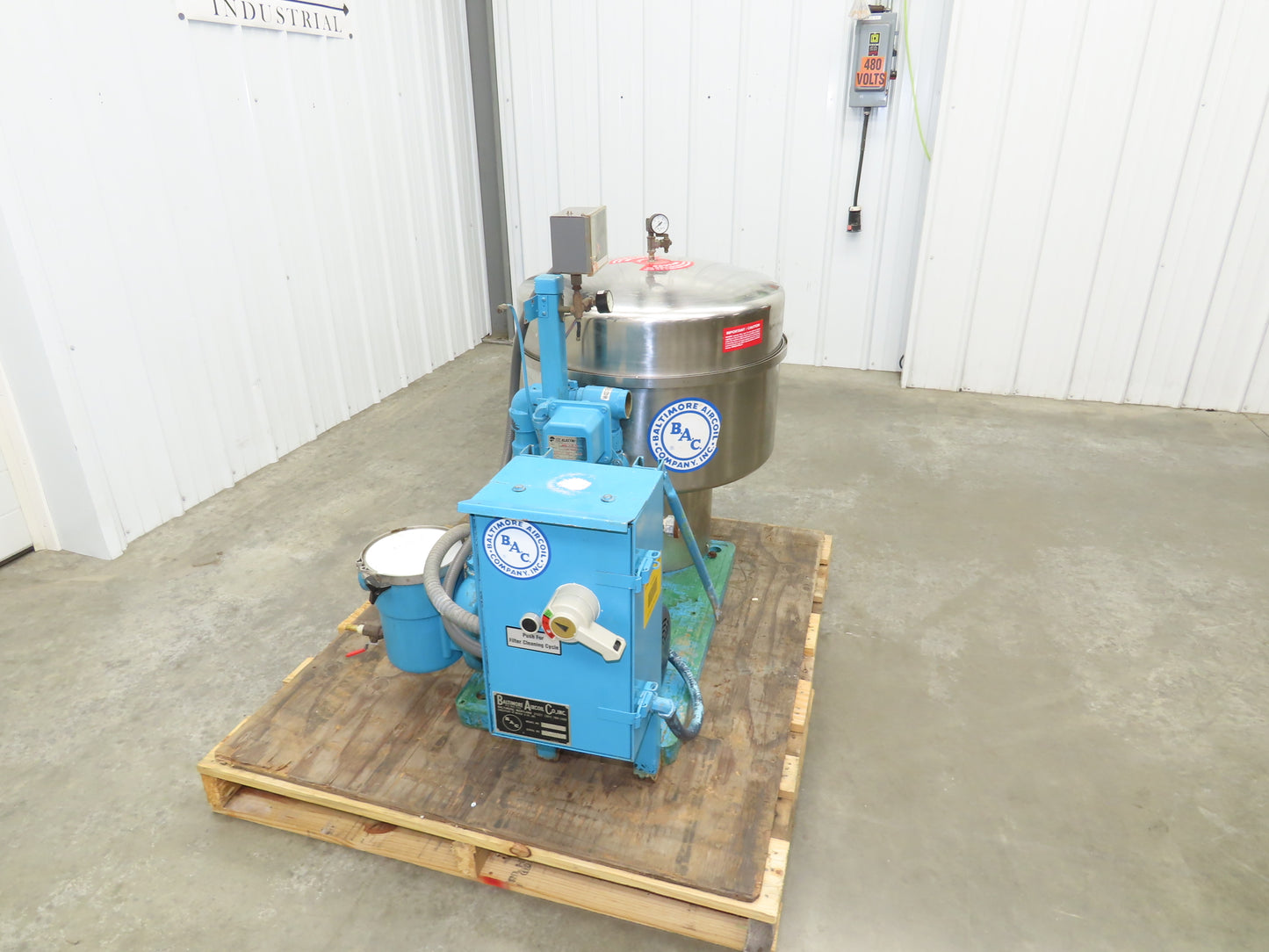 Baltimore Aircoil IWF240 BAC Sand Filter Stainless Bowl 230/460V 3Ph Pump