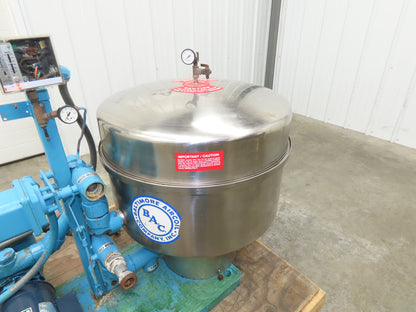 Baltimore Aircoil IWF240 BAC Sand Filter Stainless Bowl 230/460V 3Ph Pump