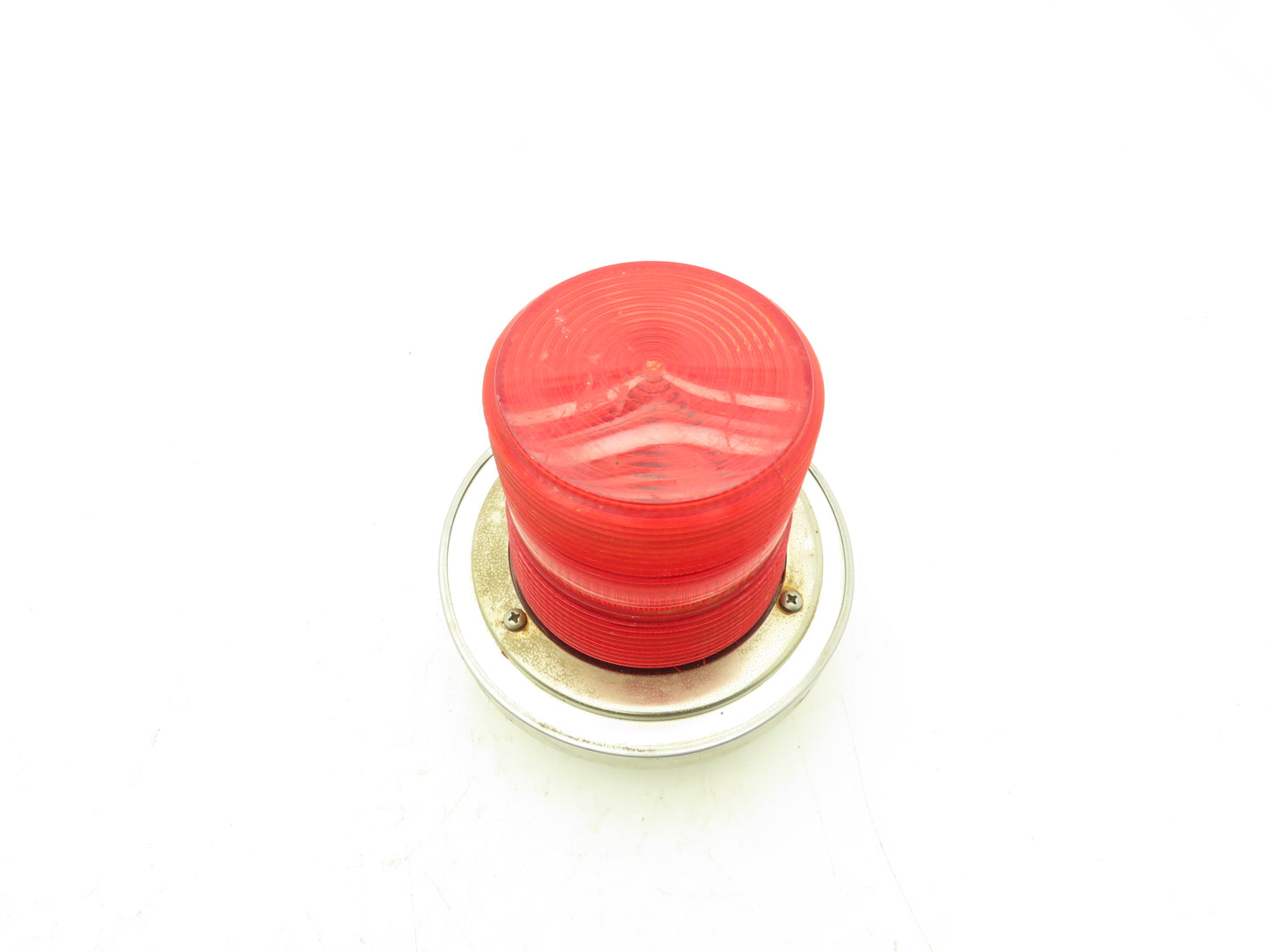 Edwards 50SINR-N5-40WH Adaptabeacon Red Signaling Warning Light Base 6" 120VAC