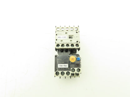 Fuji SK12L Motor Starter Contactor 5.5kW 600V TK12W & Thermal Overload 1.7-2.6A