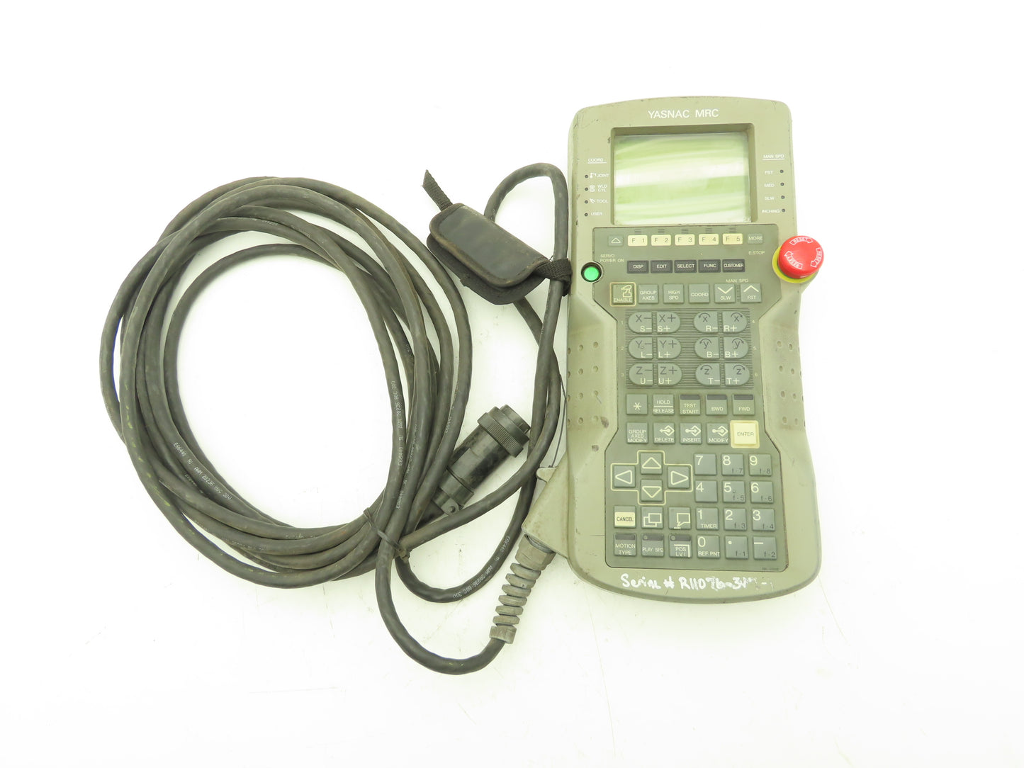 Yaskawa JZNC-MPP21E Motoman Yasnac MRC Robot Teach Pendant
