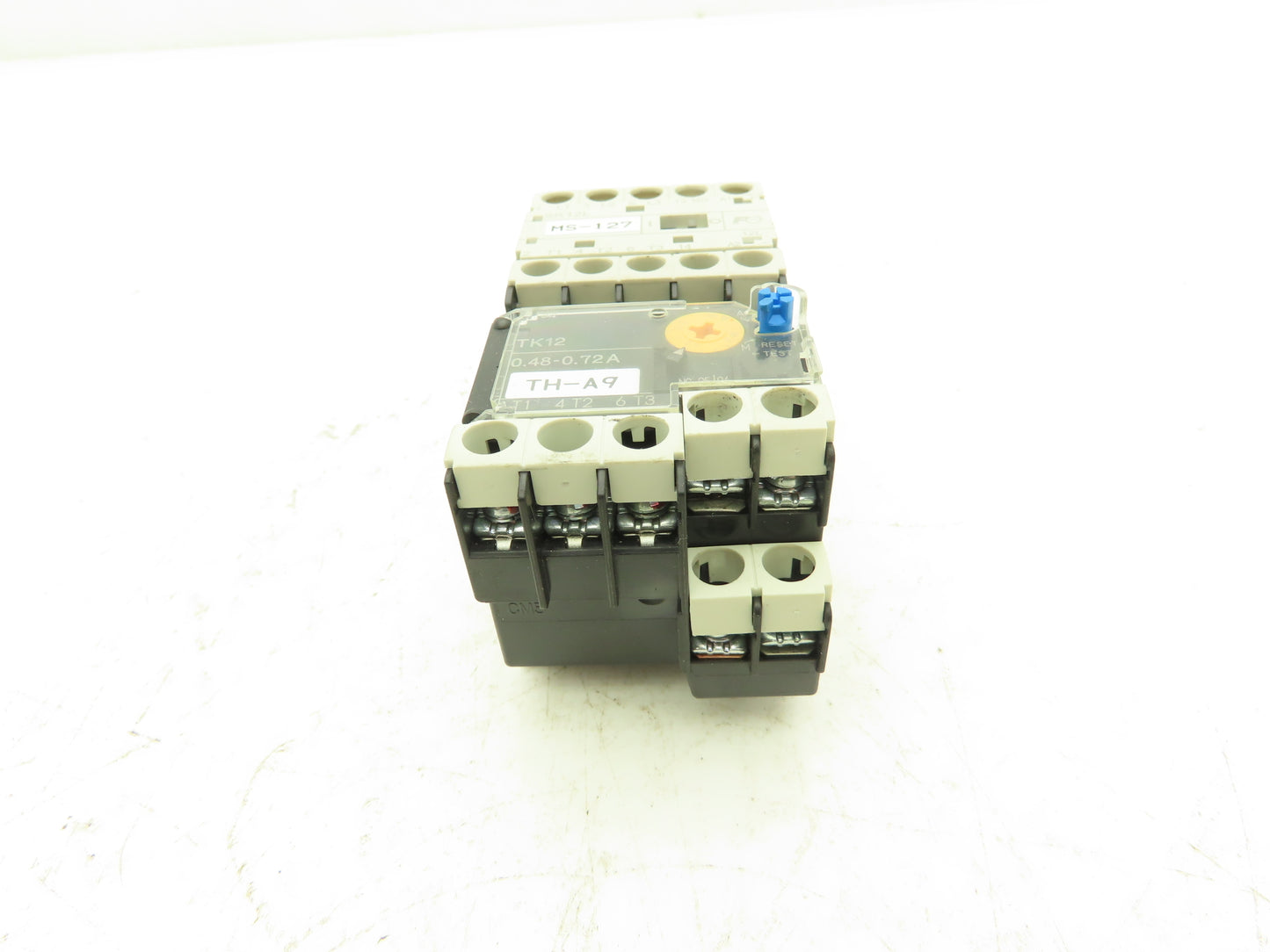Fuji SK12L Motor Starter Contactor 5.5kW 600V TK12W & Thermal Overload .48-0.72A