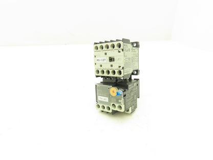 Fuji SK12L Motor Starter Contactor 5.5kW 600V TK12W & Thermal Overload .48-0.72A