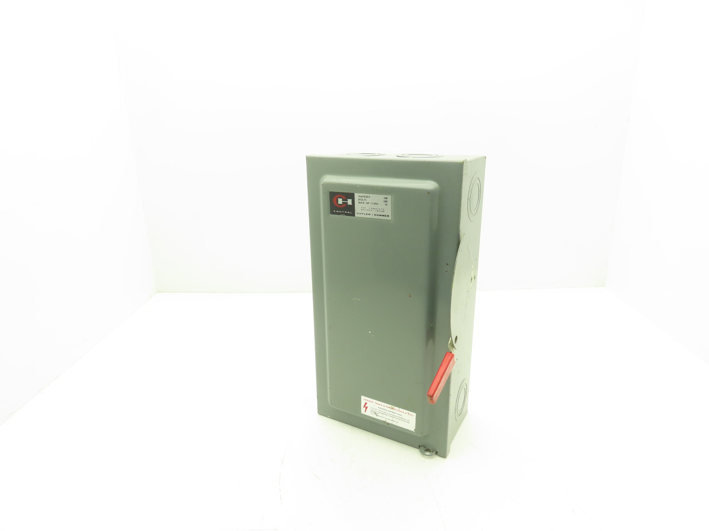 Cutler Hammer DG223N Fusible Safety Disconnect Switch 100A 120/240VAC ...