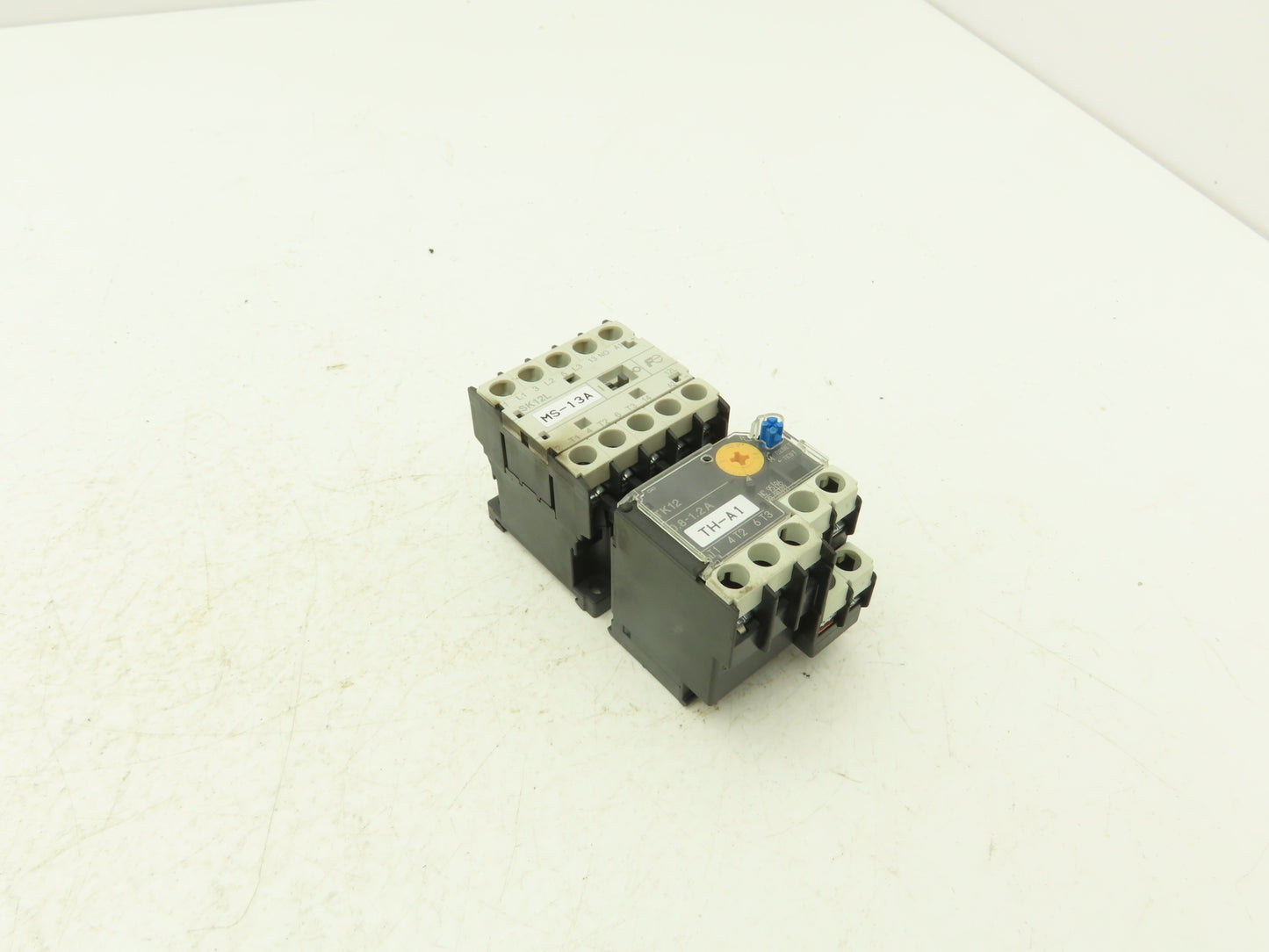 Fuji SK12L Motor Starter Contactor 5.5kW 600V TK12W & Thermal Overload 0.8-1.2A