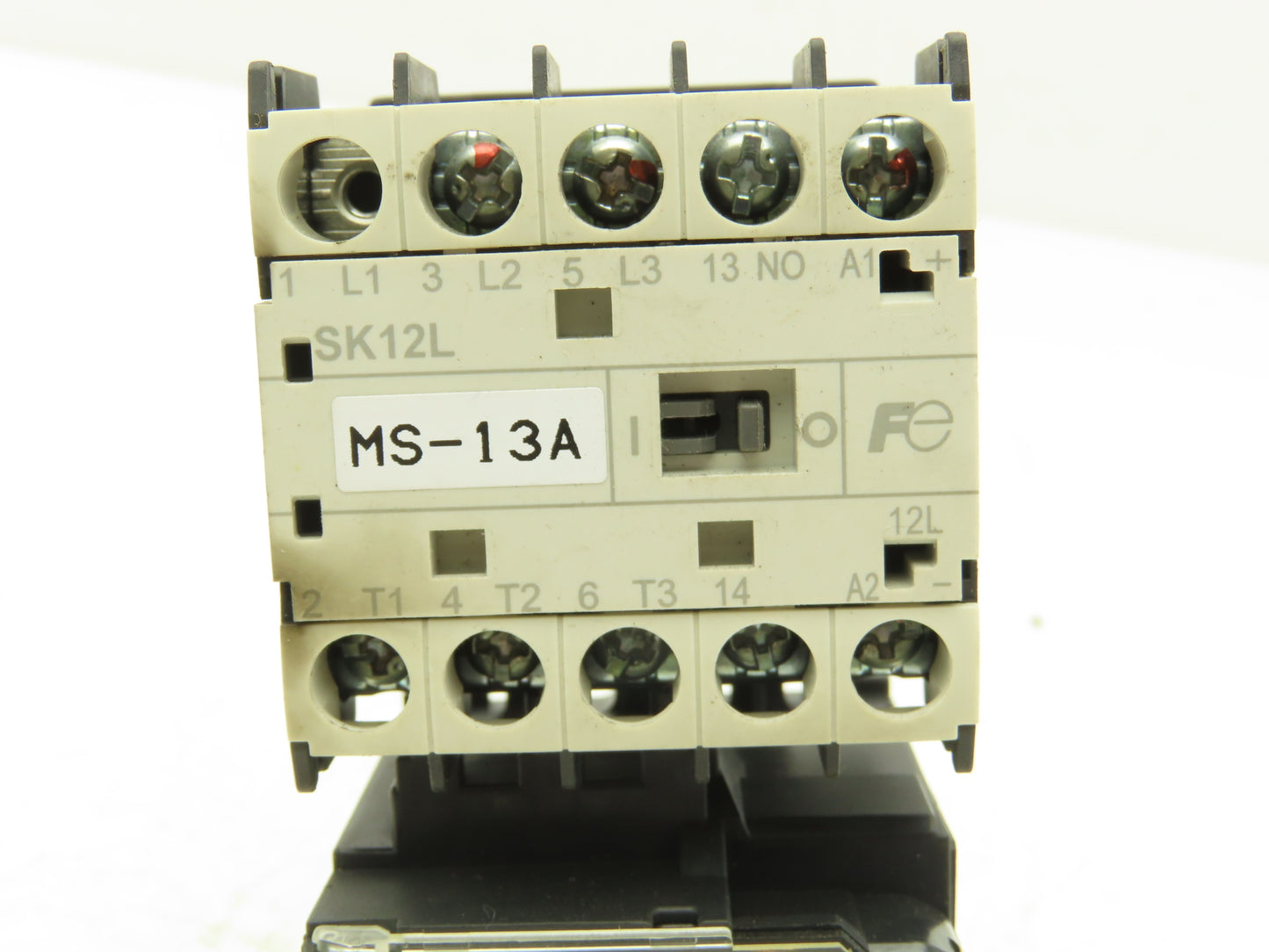 Fuji SK12L Motor Starter Contactor 5.5kW 600V TK12W & Thermal Overload 0.8-1.2A