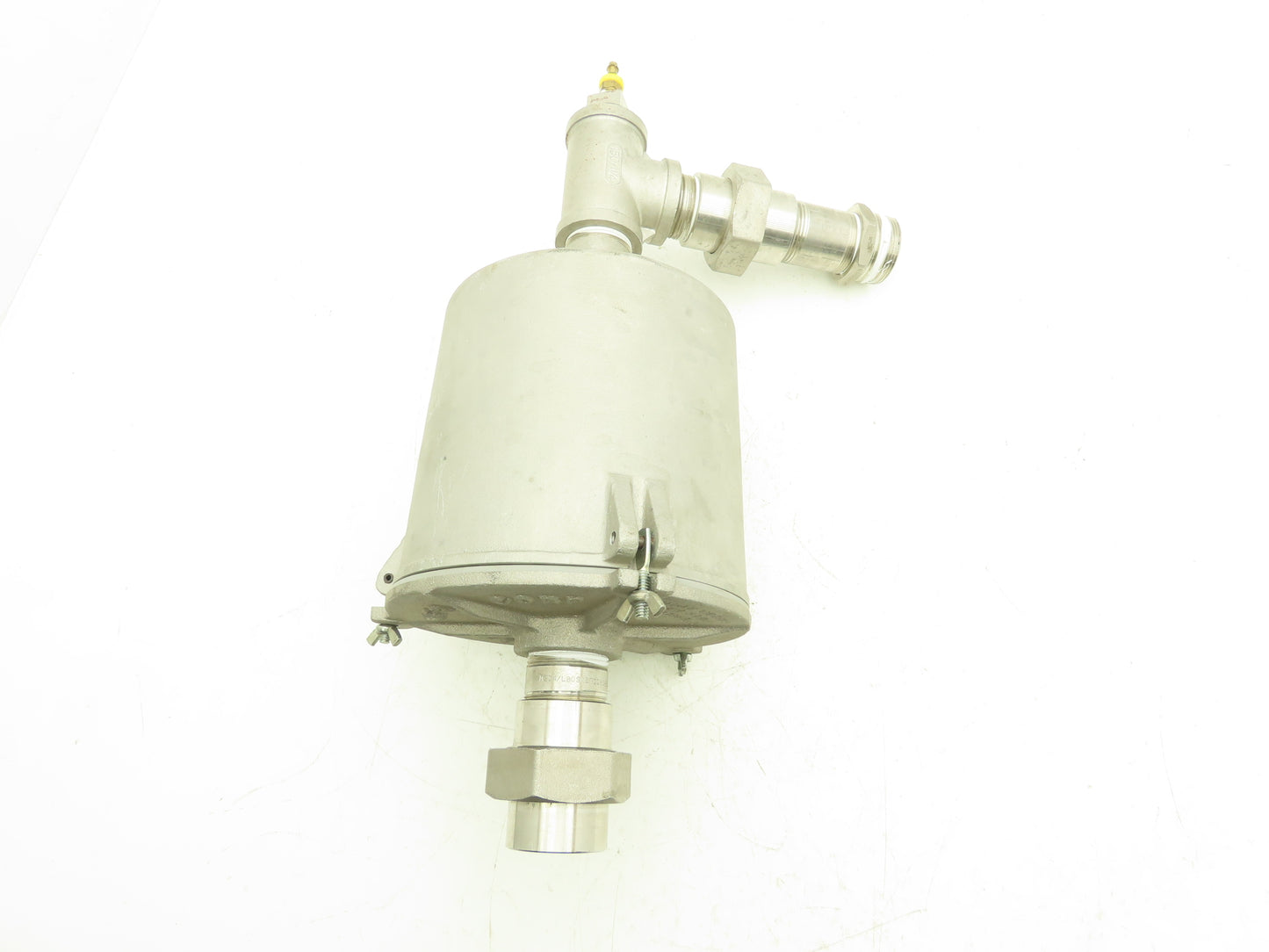 Gast AV461 Intake Vacuum Air Bag Filter Aluminum Housing Pot Style 1-1/4"NPT