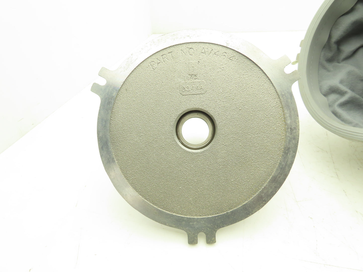 Gast AV461 Intake Vacuum Air Bag Filter Aluminum Housing Pot Style 1-1/4"NPT