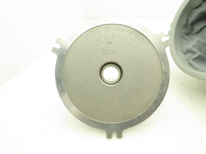 Gast AV461 Intake Vacuum Air Bag Filter Aluminum Housing Pot Style 1-1/4"NPT