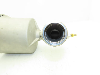Gast AV461 Intake Vacuum Air Bag Filter Aluminum Housing Pot Style 1-1/4"NPT
