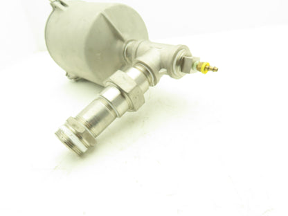Gast AV461 Intake Vacuum Air Bag Filter Aluminum Housing Pot Style 1-1/4"NPT