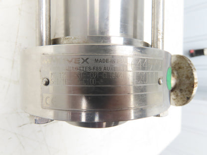 Mouvex MC-125I-ST-CVT-CLIS025 Micro-C Sanitary Eccentric Disc Pump DN20 1Hp 3PH