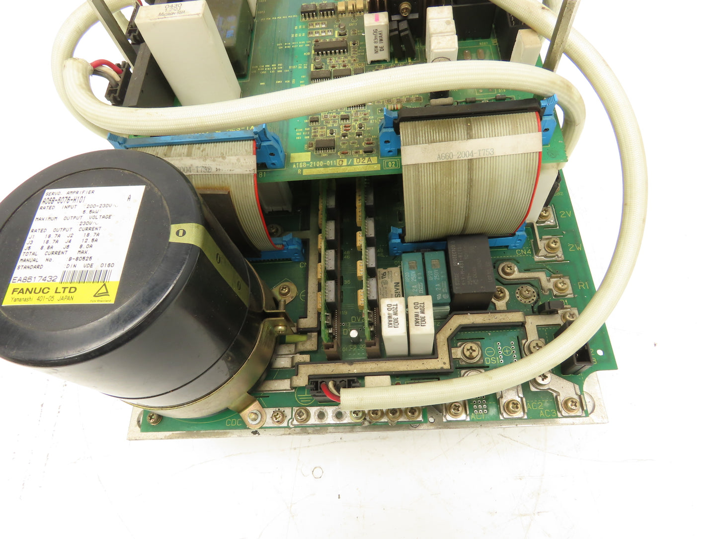 Fanuc A06B-6076-H101 Servo Drive Amplifier Control Module Assembly 5.5 kW230V