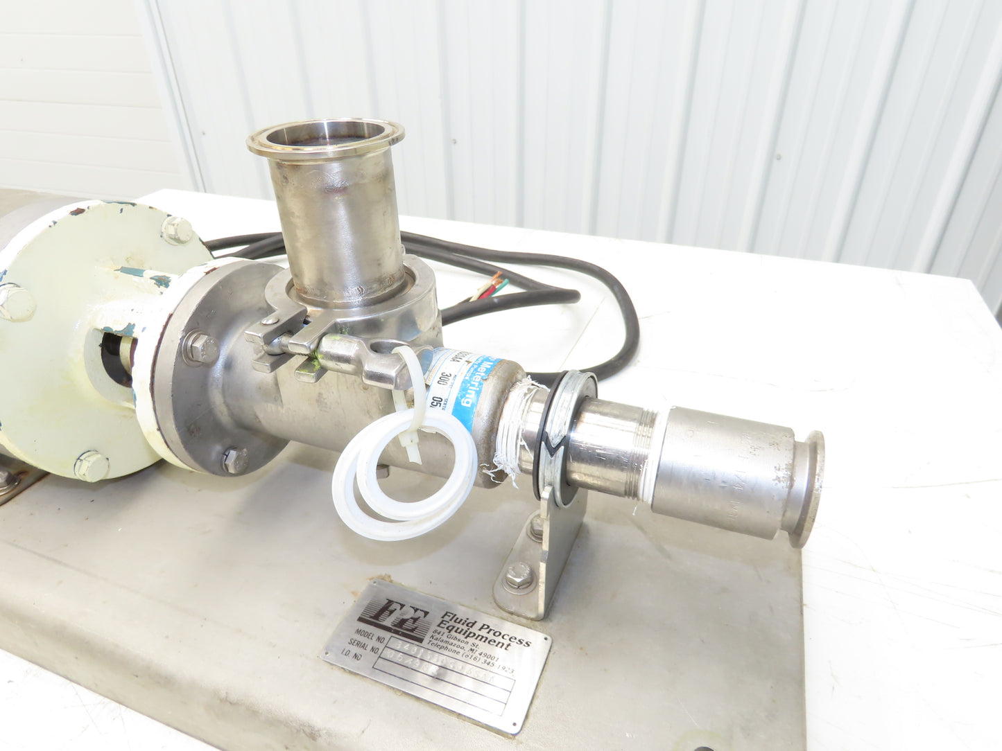 Moyno B4015BSSQ3SAA Sanitary Metering Pump Progressive Cavity .5Hp 3PH 300psi