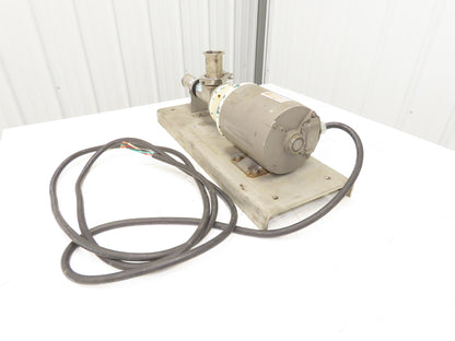 Moyno B4015BSSQ3SAA Sanitary Metering Pump Progressive Cavity .5Hp 3PH 300psi
