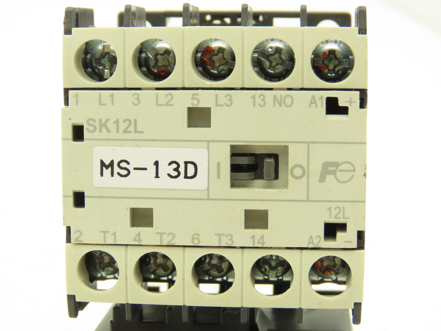 Fuji SK12L Motor Starter Contactor 5.5kW 600V TK12W & Thermal Overload 5-7.5A