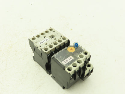 Fuji SK12L Motor Starter Contactor 5.5kW 600V TK12W & Thermal Overload 5-7.5A