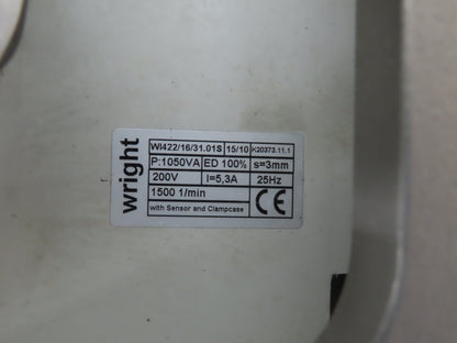 PPM WF450 Wright Linear Vibratory Conveyor Feeder 17.5" W 32.5" Long Stainless