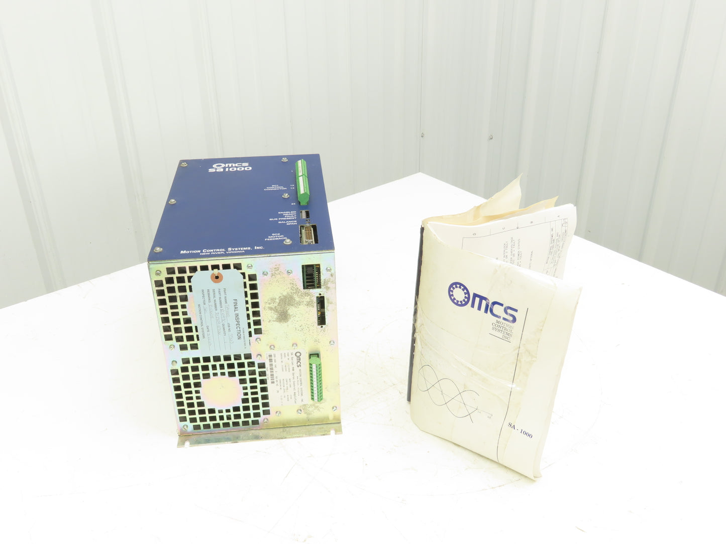 Motion Control Systems SA1000 Servo Amplifier Control Unit 240VAC 3Ph 1210930