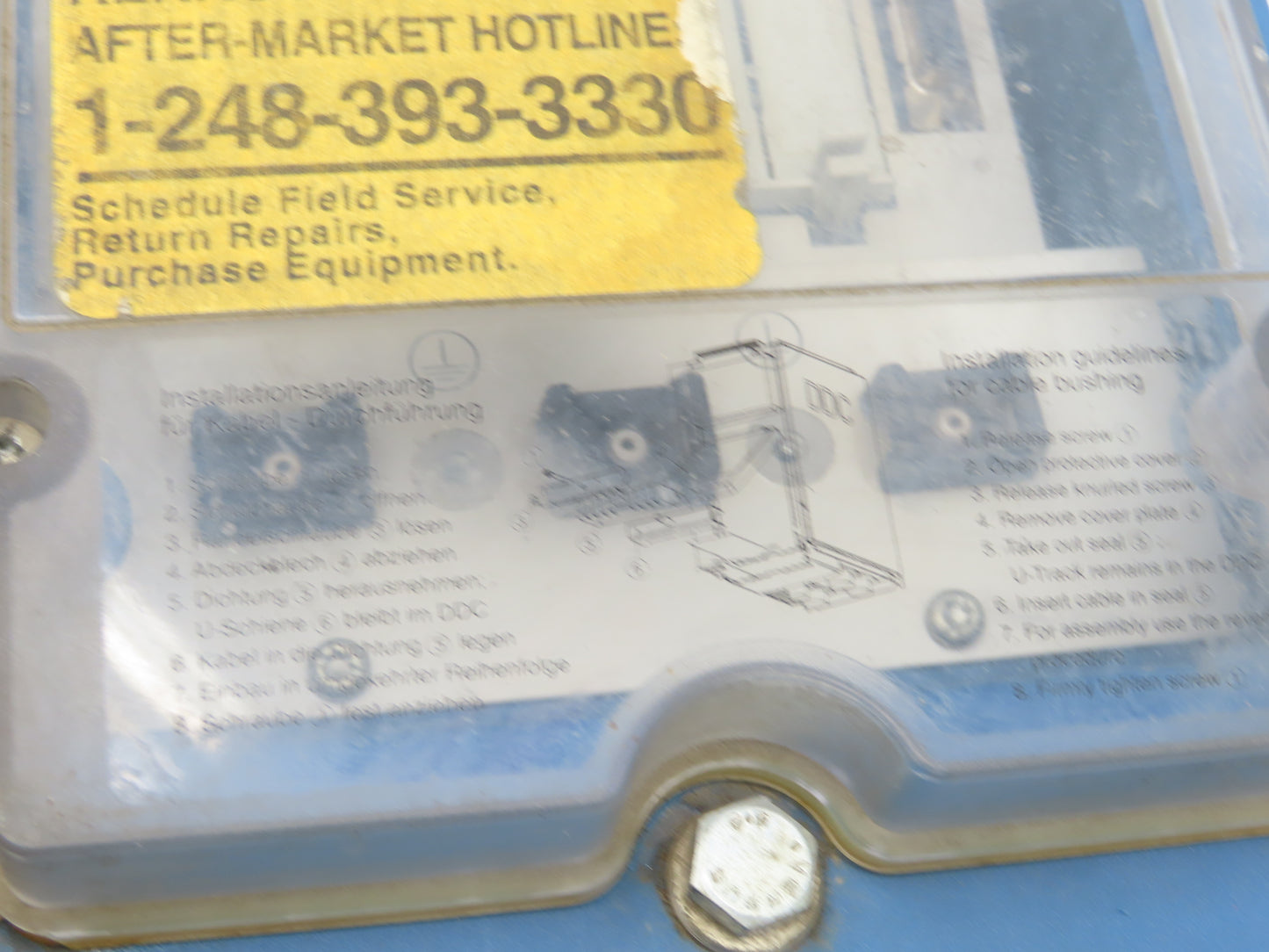 Indramat FWA-DIAX02-ASE-02VRS-MS Power Supply AC Servo Compact Controller 268778