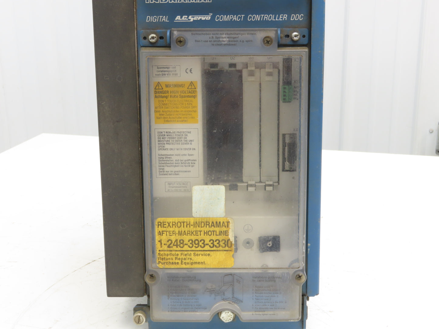 Indramat FWA-DIAX02-ASE-02VRS-MS Power Supply AC Servo Compact Controller 268778