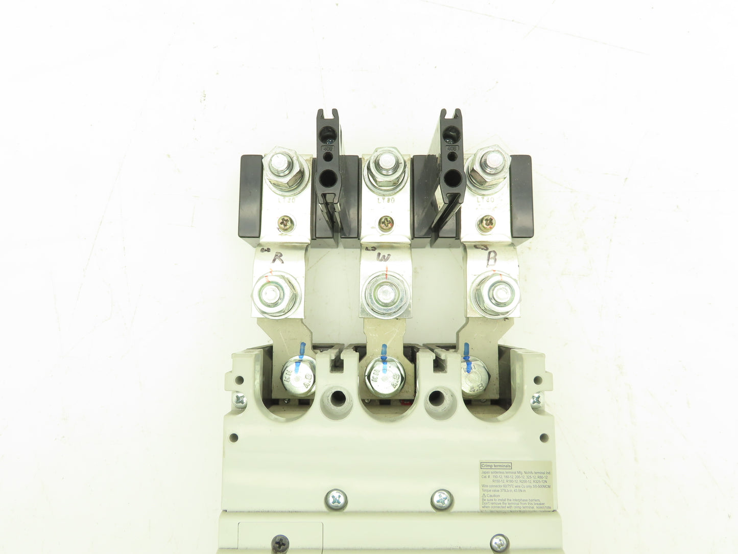 Fuji Electric BW400SAGU-3P400 3 Pole Auto Circuit Breaker 400A 690V IEC