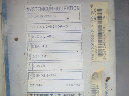Indramat FWA-DIAX02-DL3-03VRS-MS Power Supply AC Servo Compact Controller 267260