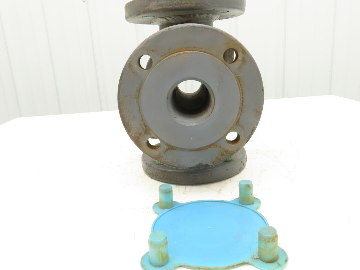 NA 2" 2" Flanged 4-Way Cross Ductile Iron 7-1/2" Flange 6" Bolt Center 3/4" Hole