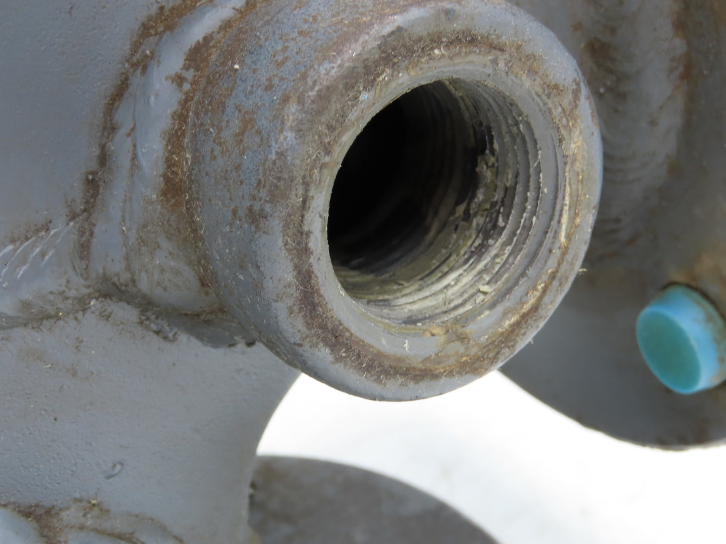 NA 2" 2" Flanged 4-Way Cross Ductile Iron 7-1/2" Flange 6" Bolt Center 3/4" Hole