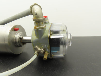 SPX Waukesha W6100046 Sanitary Shut-Off Valve 2" Tri-Clamp w/StoneL Prism Sensor
