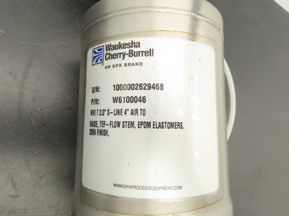 SPX Waukesha W6100046 Sanitary Shut-Off Valve 2" Tri-Clamp w/StoneL Prism Sensor