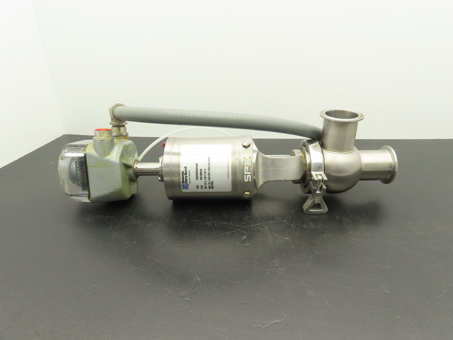 SPX Waukesha W6100046 Sanitary Shut-Off Valve 2" Tri-Clamp w/StoneL Prism Sensor