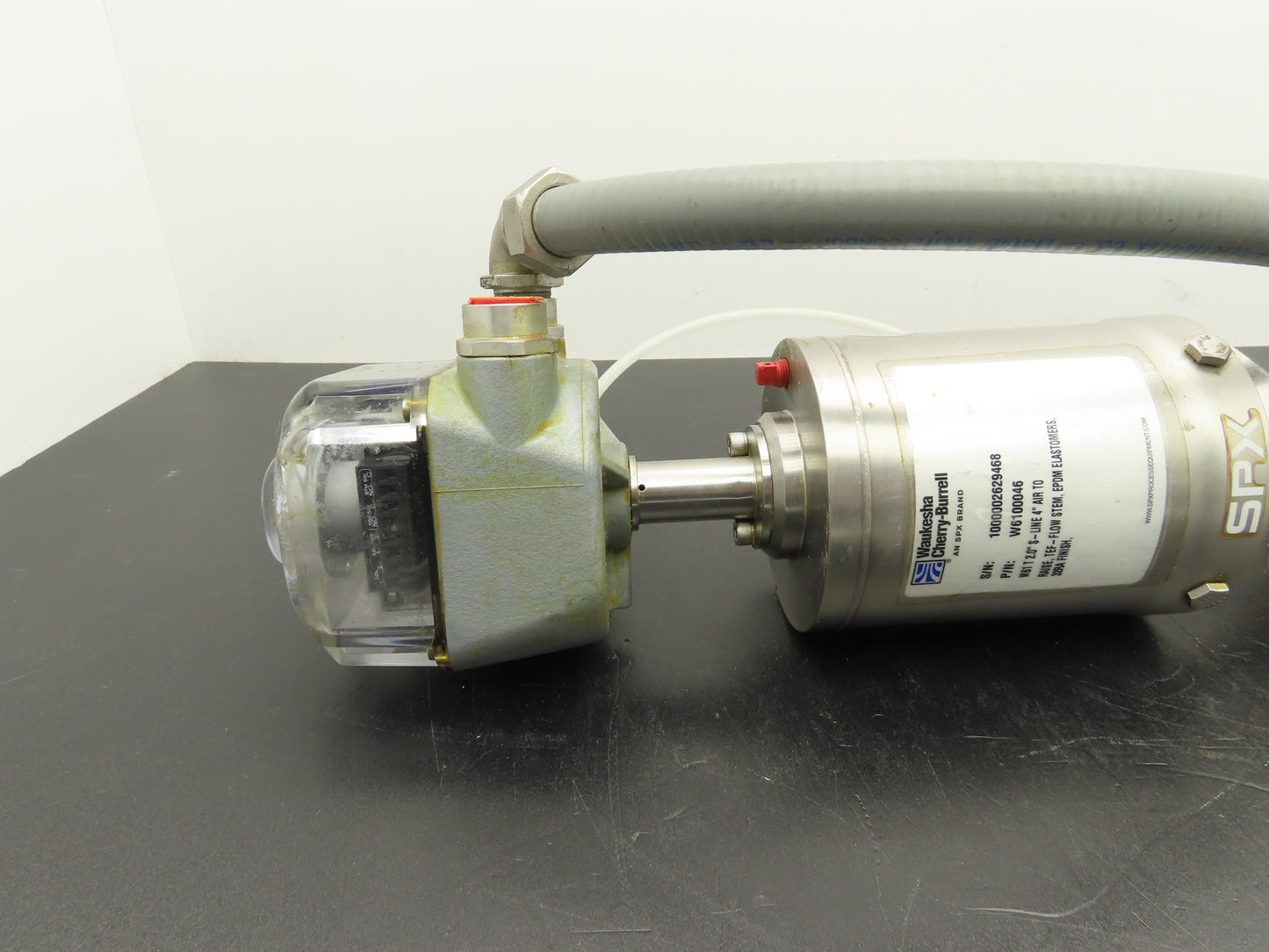 SPX Waukesha W6100046 Sanitary Shut-Off Valve 2" Tri-Clamp w/StoneL Prism Sensor