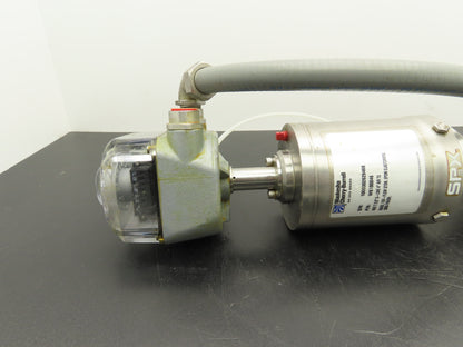 SPX Waukesha W6100046 Sanitary Shut-Off Valve 2" Tri-Clamp w/StoneL Prism Sensor