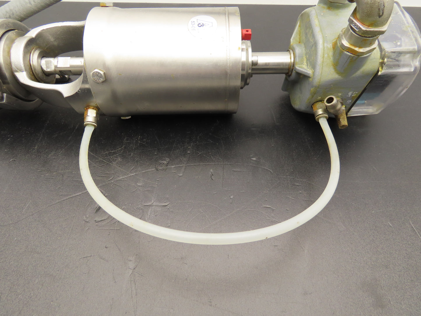 SPX Waukesha W6100046 Sanitary Shut-Off Valve 2" Tri-Clamp w/StoneL Prism Sensor