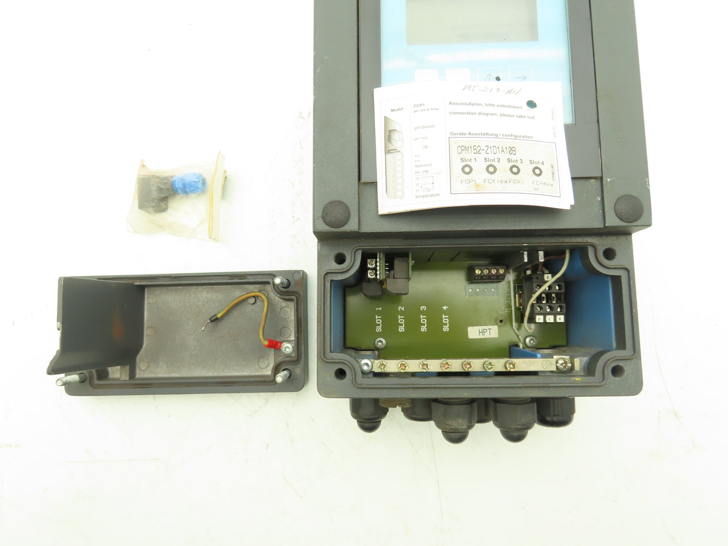 Endress+Hauser CPM152 Digital PH Redox & Temperature Transmitter 115V