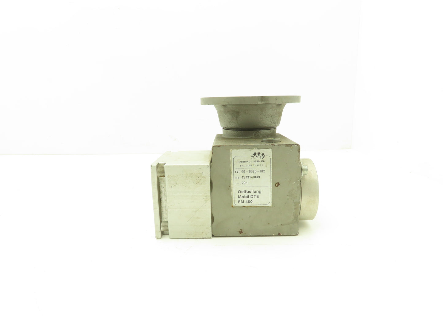 ZAE 90-0675-M2 Gearbox Reducer 29:1 Hollow Shaft 7/8" Bolt Center 3-7/8"