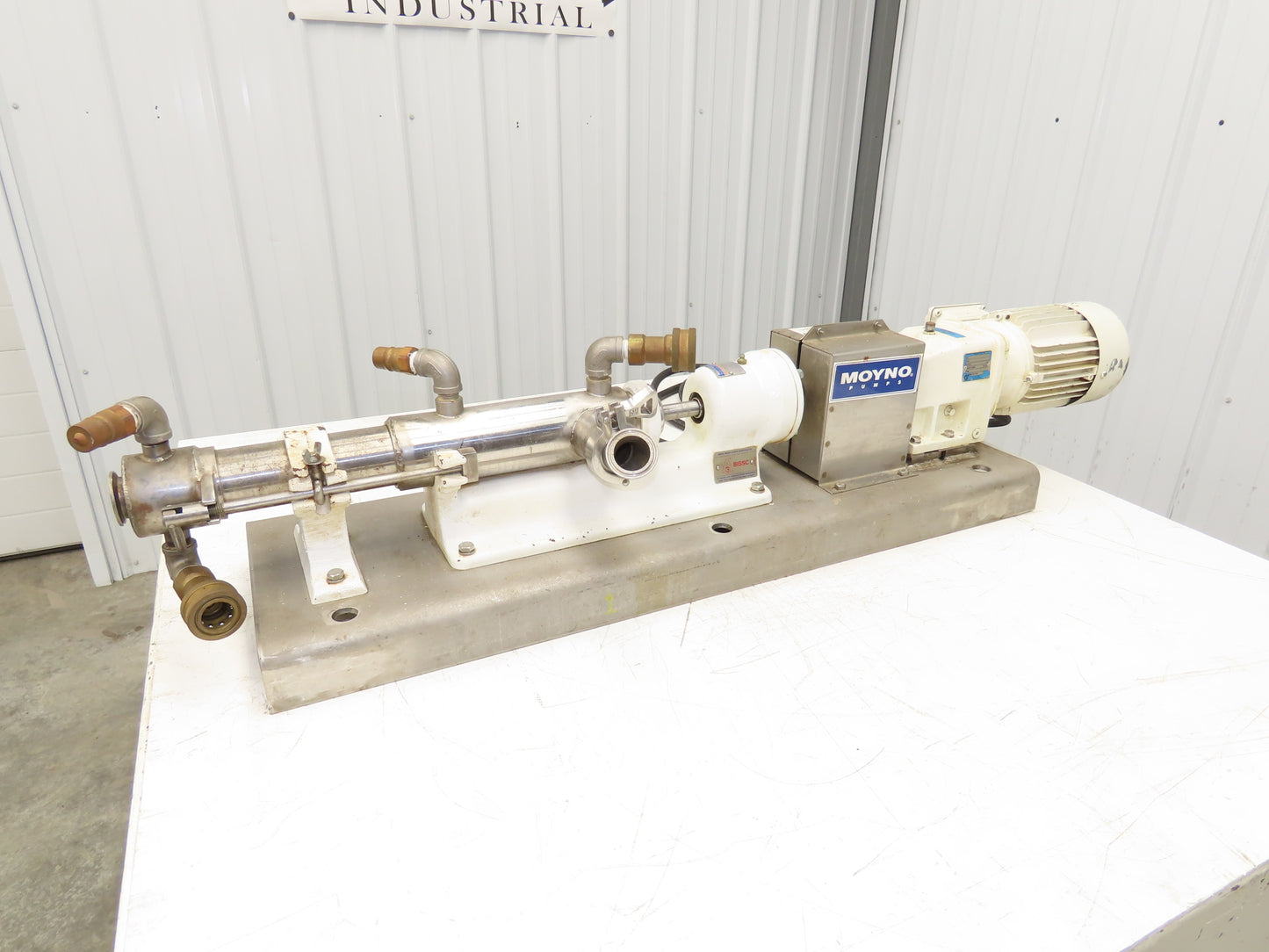 Moyno 2FH2SJG3SAA Sanitary Pump Progressive Cavity 1.5" Tri-Clamp 1Hp 3PH