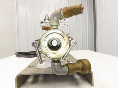 Moyno 2FH2SJG3SAA Sanitary Pump Progressive Cavity 1.5" Tri-Clamp 1Hp 3PH