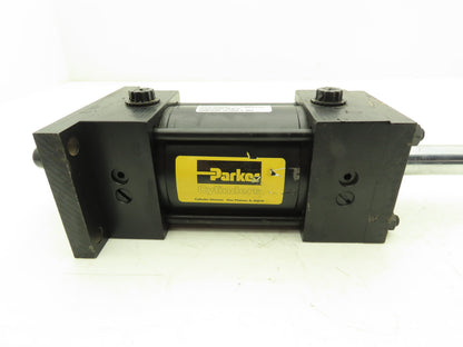 Parker Double Rod Pneumatic Air Cylinder 3.25" Bore 3" Stroke 16" Rod 250psi