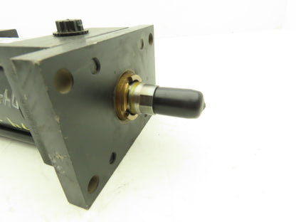 Parker Double Rod Pneumatic Air Cylinder 3.25" Bore 3" Stroke 16" Rod 250psi