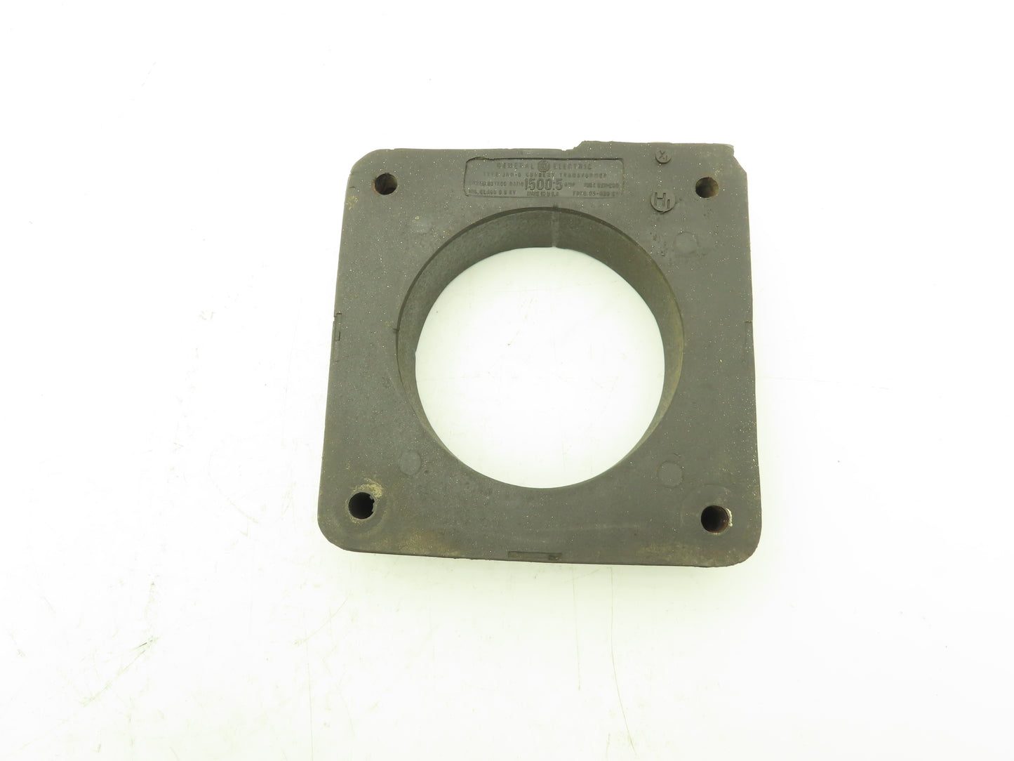 General Electric 837X66 JAH-0 Current Transformer Ratio 1500:5 Amp 25-400Hz .6KV