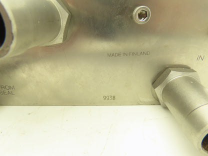 9938 John Crane Safeunit H2O GPM & H2O I/Min 4-Stainless Barbs 3/4" ID