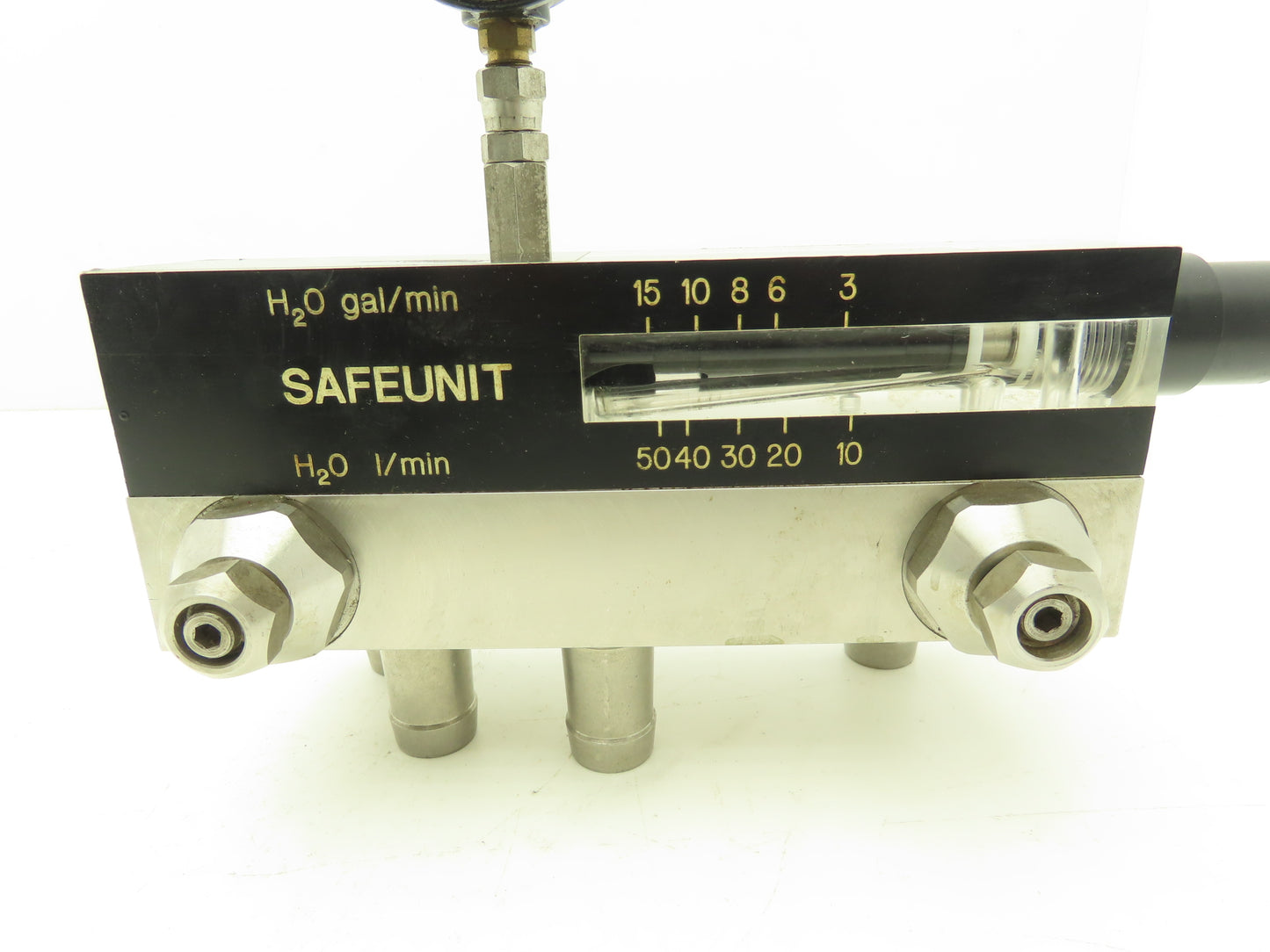9938 John Crane Safeunit H2O GPM & H2O I/Min 4-Stainless Barbs 3/4" ID