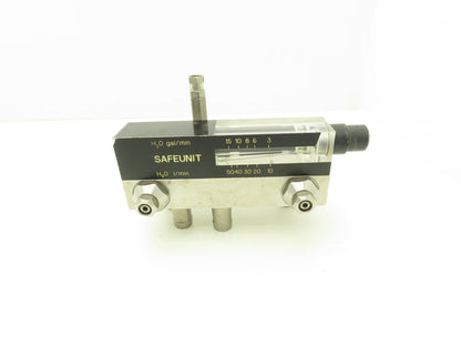 9938 John Crane Safeunit H2O GPM & H2O I/Min 4-Stainless Barbs 3/4" ID