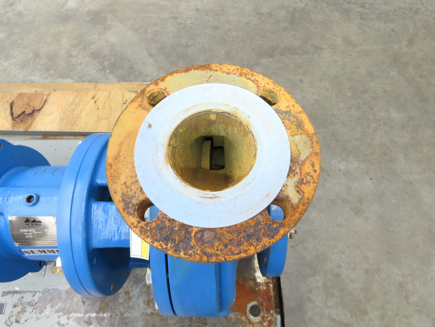 Summit 2196 MTO Centrifugal Pump 3x4x10" SS Impeller 600GPM 380'H 15Hp 3PH Motor